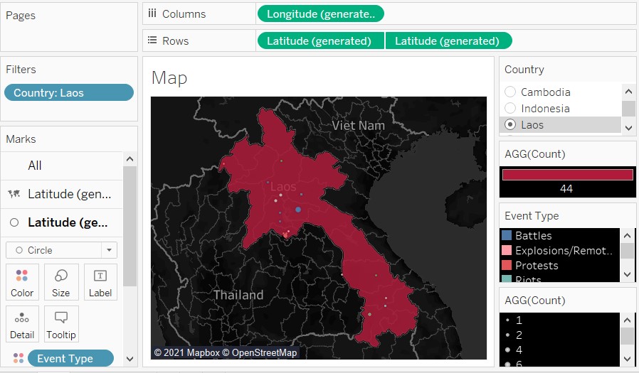 Issue of color chaning due to filter